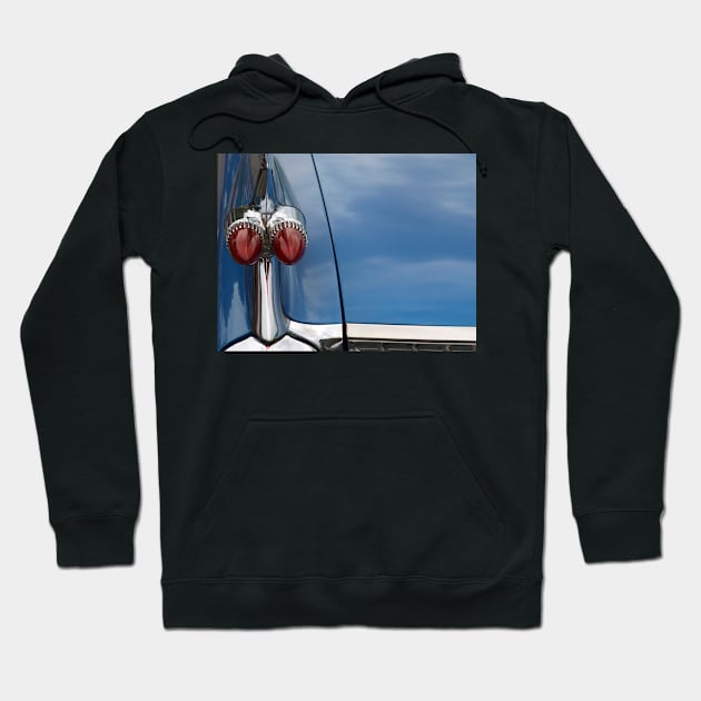 Rear Classic Car Hoodie by Beate Gube